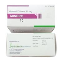 Minoxidil Minpro 10mg - 300 tablets /600 tablets