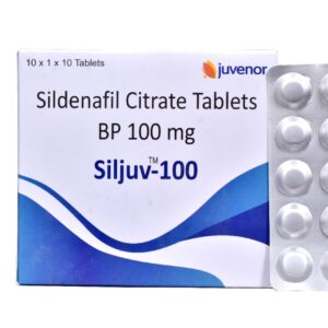 Siljuv 100mg (Sildenafil Siljuv 100mg) - 100 tablets