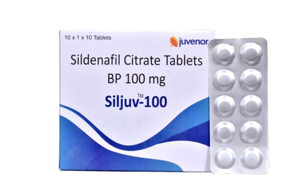 Siljuv 100mg (Sildenafil Siljuv 100mg) - 100 tablets