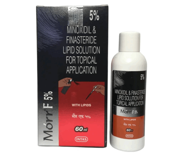 Morr F 5% (5% minoxidil + 0.1% finasteride) - 1 piece