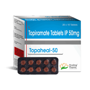 Topaheal 50mg (Topiramate Topaheal) - 100 tablets Healing Phama