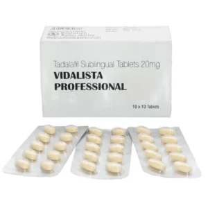 Vidalista Professional 20mg (To melt under tongue) - 100 tablets