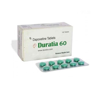 Duratia 60mg (Dapoxetine Duratia 60mg) - 60 tablets