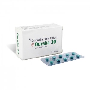 Duratia 30mg (Dapoxetine Duratia 30mg) - 60/100/300 tablets