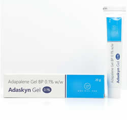 Adaskyn Gel 0.1% 20g（Adapalene Adaskyn Gel 0.1% 20g）- 3 pieces