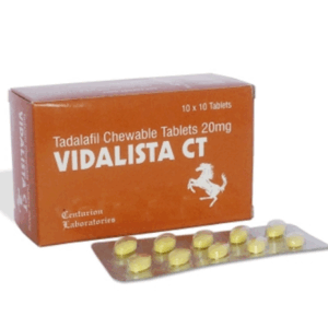 Tadalafil Vidalista 20mg (Chewable) - 100 tablets