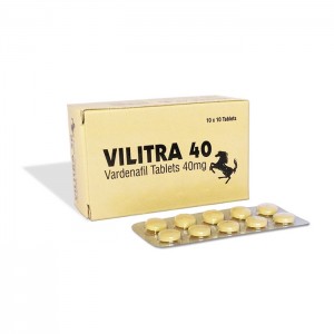 Vilitra 40mg (Levitra) - 100 tablets