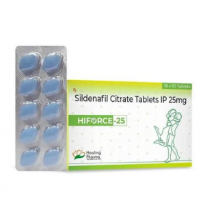 Hiforce - 25mg (Sildenafil Citrate 25mg) - 100 tablets