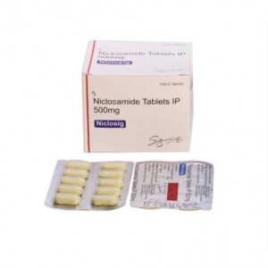 Niclosamide Niclosig 500mg - 100 tablets